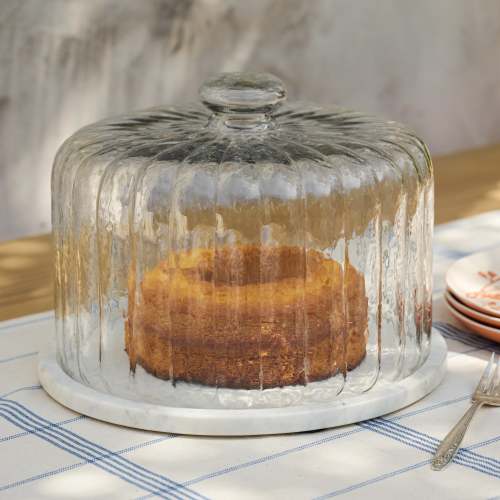 Bloom Cake Stand with Dome – NUDE International