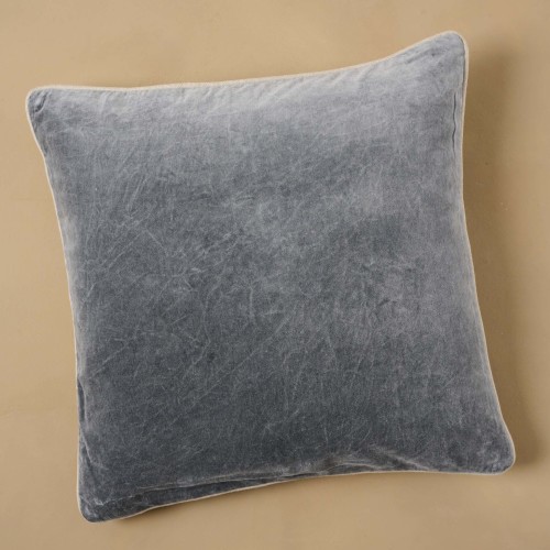 24x24 Vertical Stripe Oversized Throw Pillow Sour Cream/Gray - Hearth &  Hand™ with Magnolia
