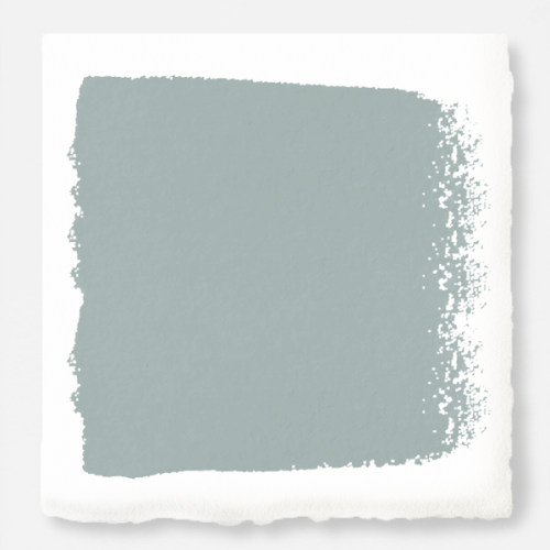 A powder blue with a slight overcast gray tint exterior paint $61.99