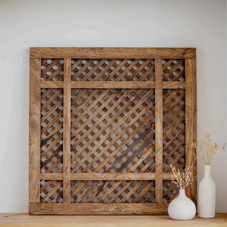 Elizabeth Antiqued Wood Wall Pane