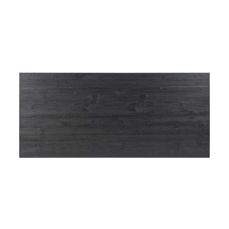 Holden Table in black pine view from top