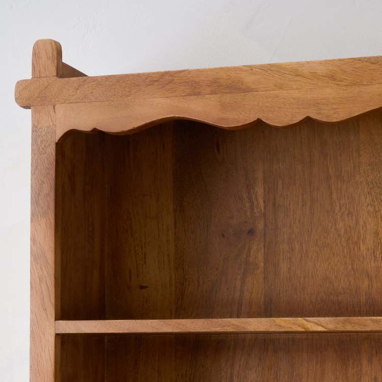 Daphne Wooden Wall Shelf close up