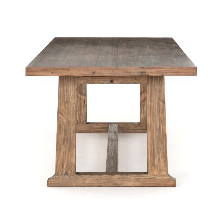 Holden Table in honey pine end