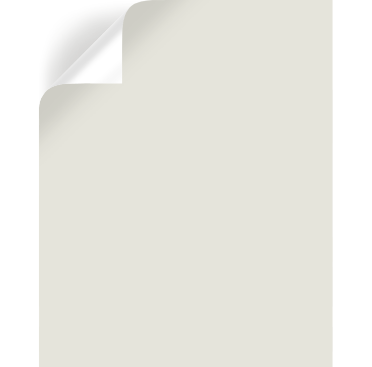 creamy off-white paint peel and stick sample